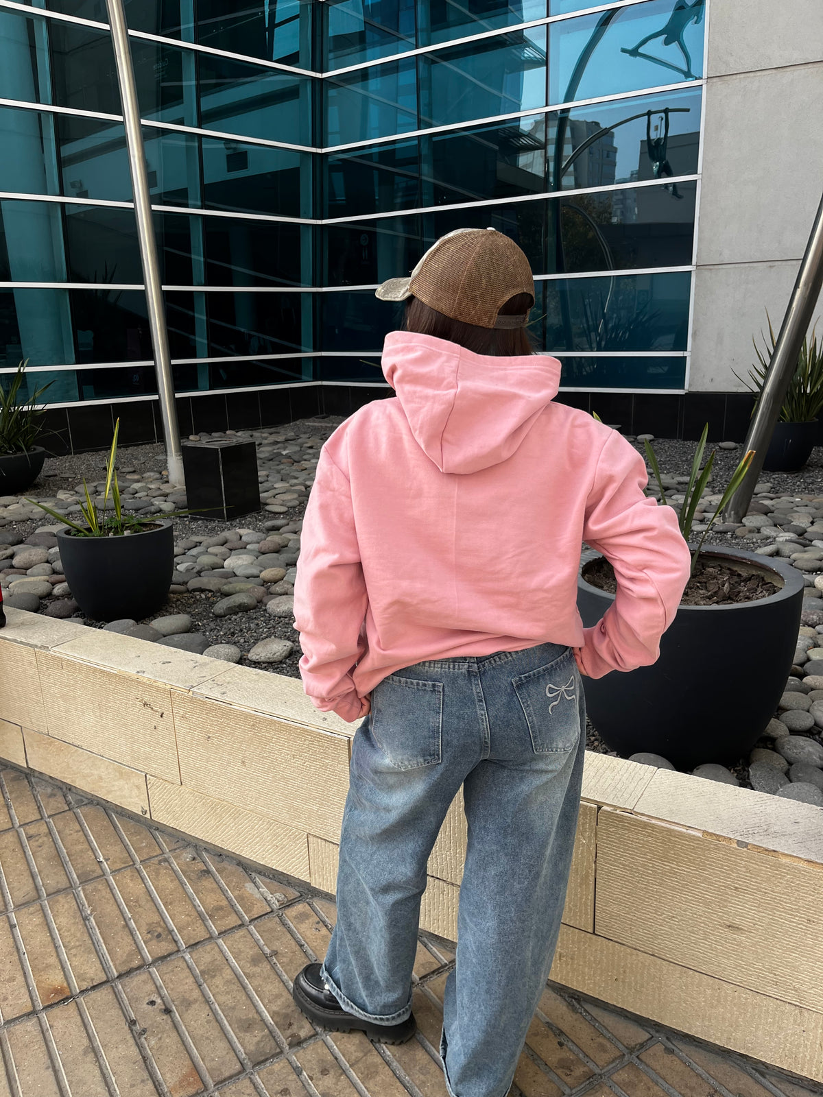 Basic palo rosa - Hoodie Classic