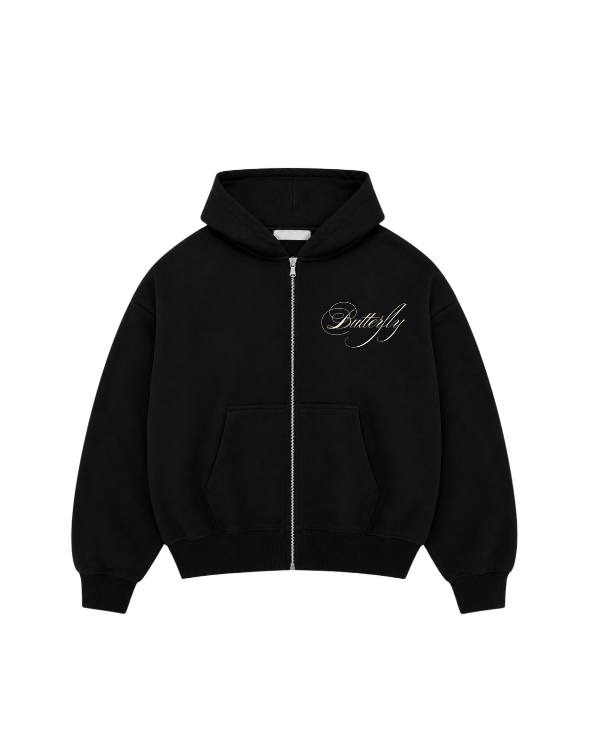 Cherry - Hoodie zip Clásico black