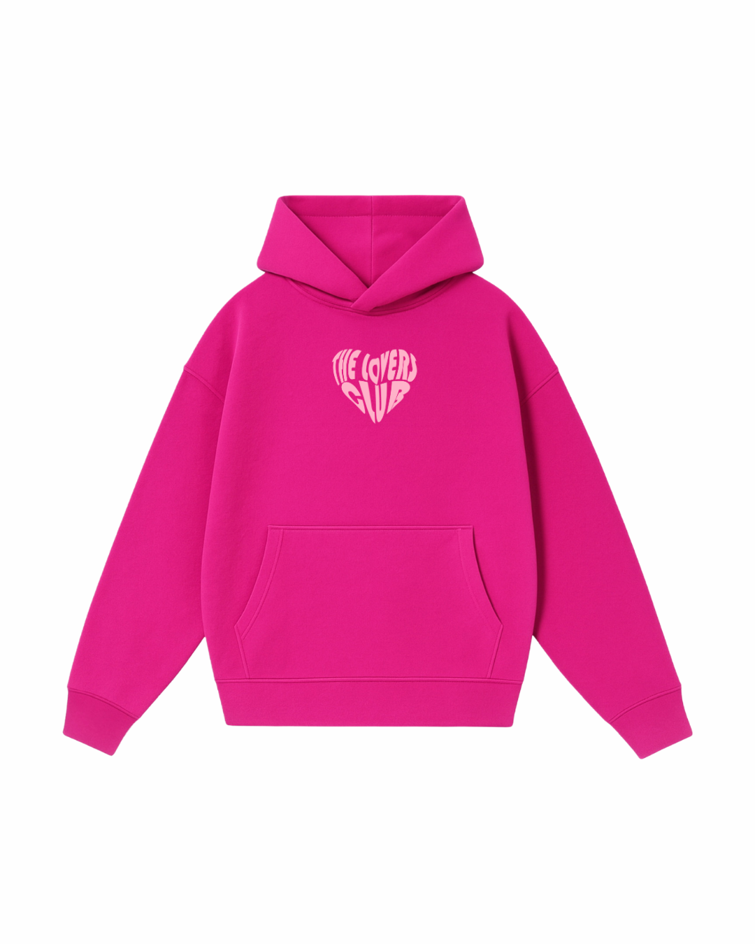 The lovers club - Hoodie clásico pink puff