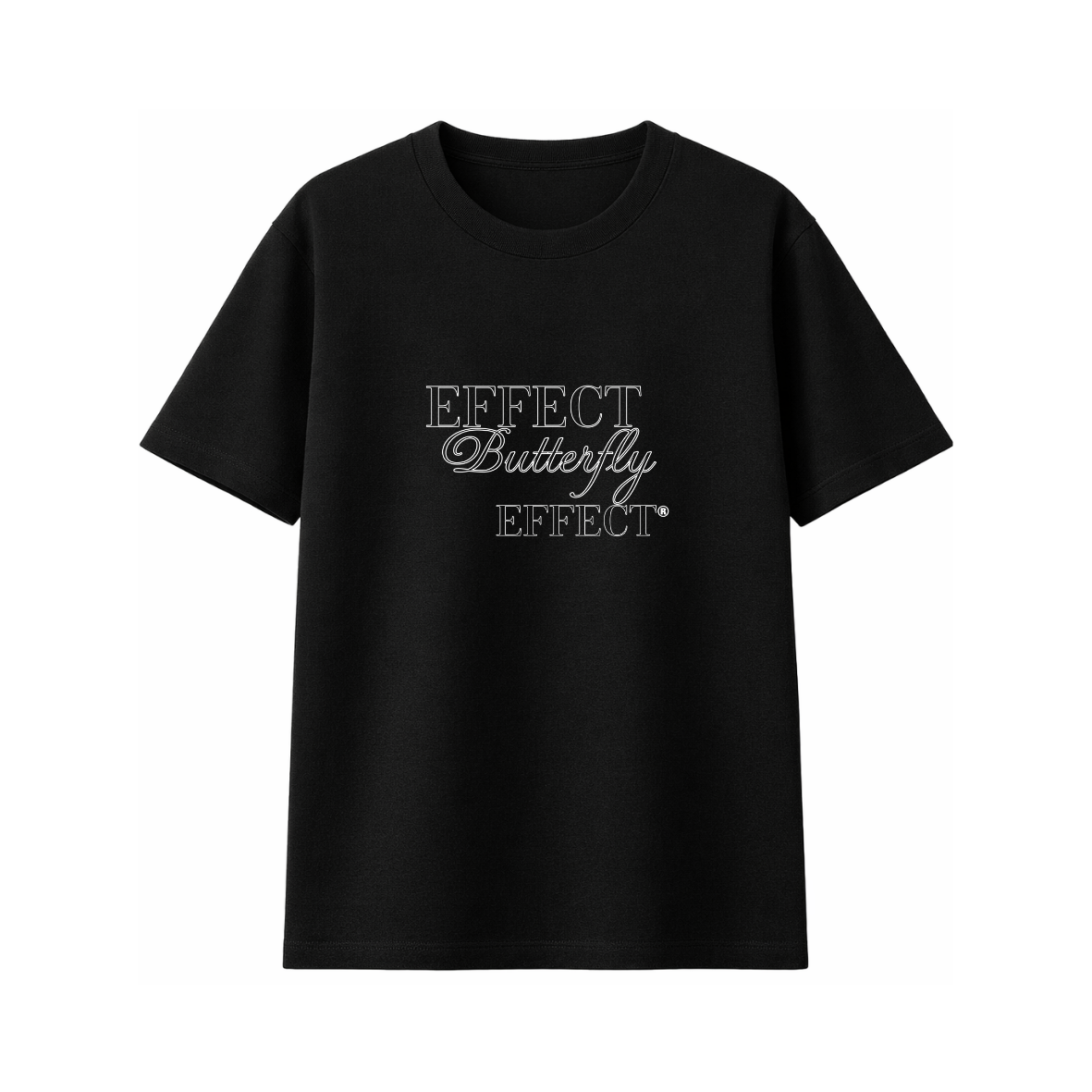 Effect Butterfly Angel - Premium Clasic T-Shirt black