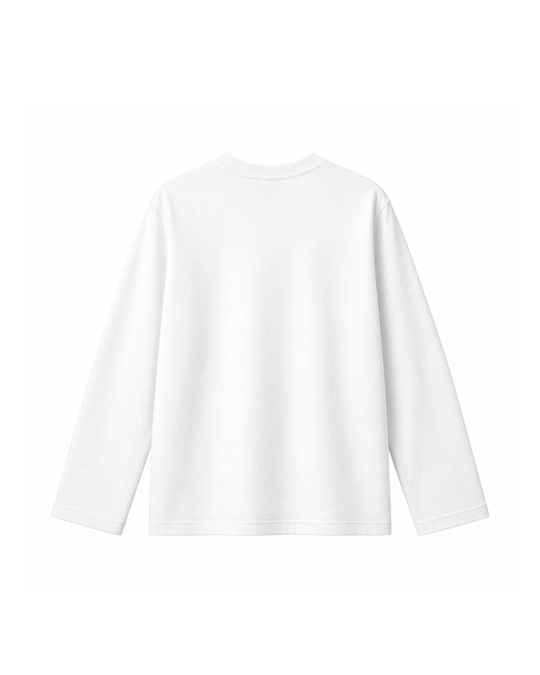 T-Shirt Manga Larga - Basic White