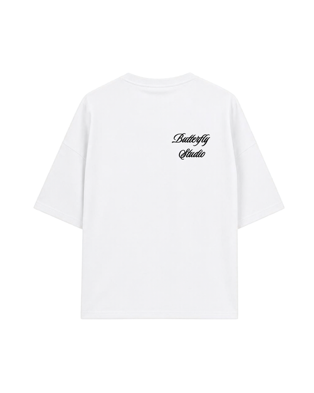 Tshirt Oversized Born To Fly White