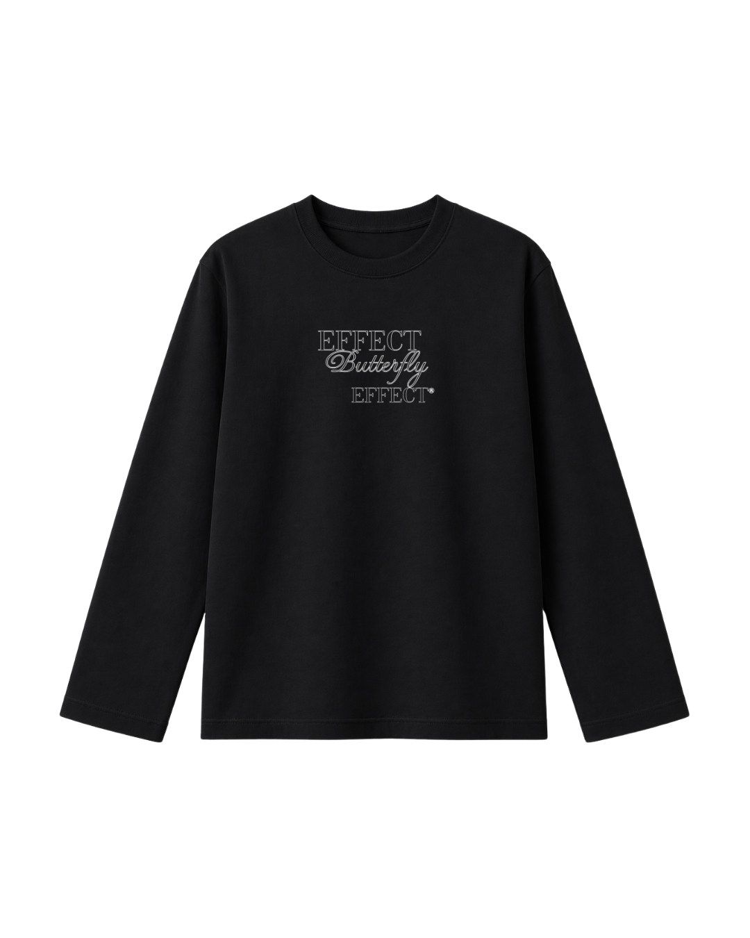 Effect Butterfly Angel - Camiseta Manga Larga black