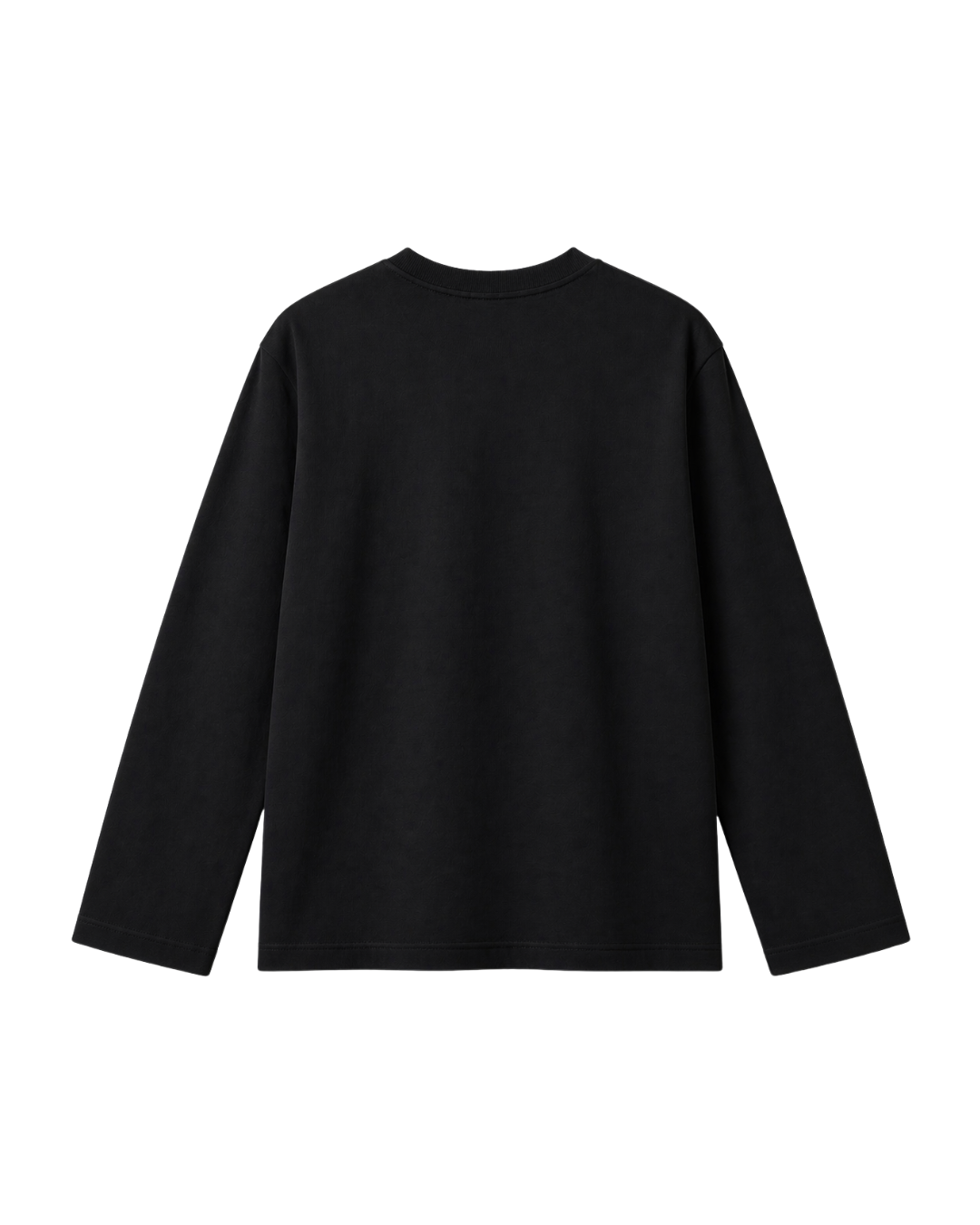 T-Shirt Manga Larga - Basic Black