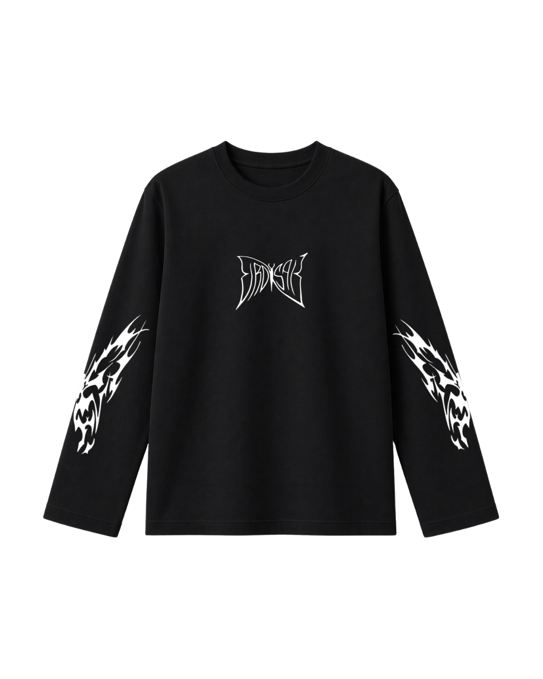 Butterfly Emblem - Camiseta Manga Larga black