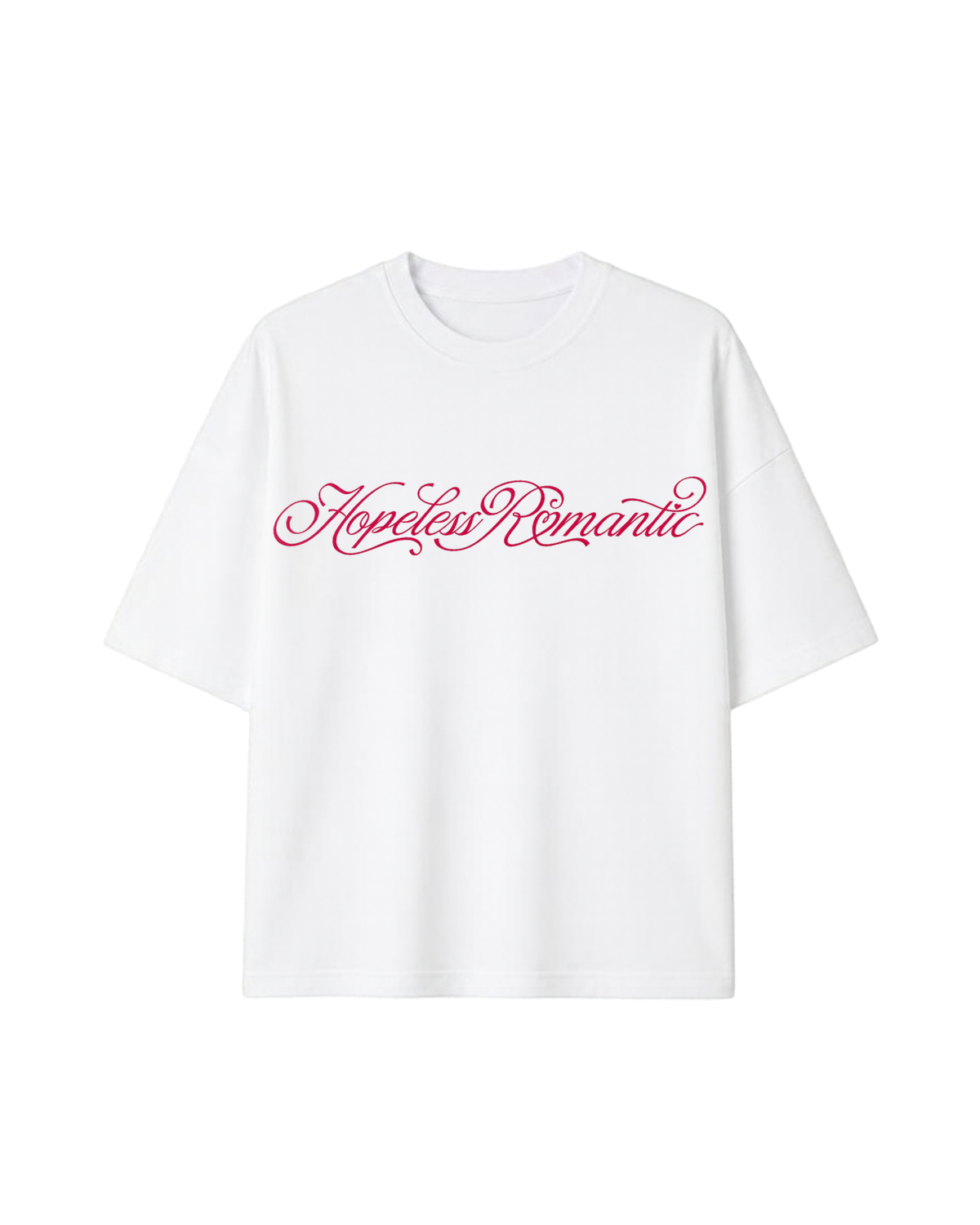 Tshirt Oversized Romantic Black