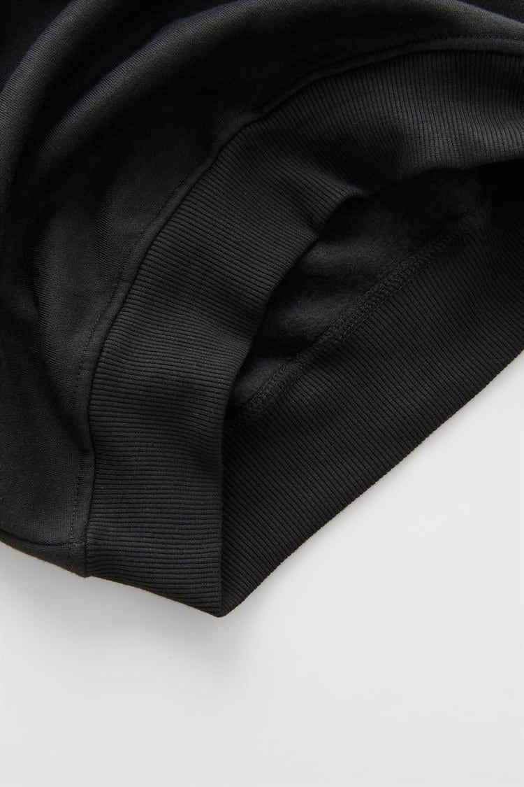 The Lovers Club - Hoodie Mangas Globo Black