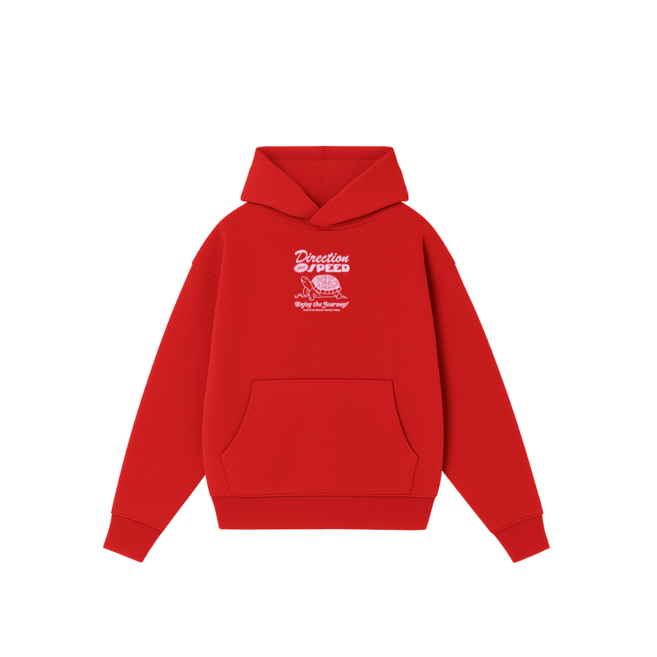 Speed-Hoodie Clásico red