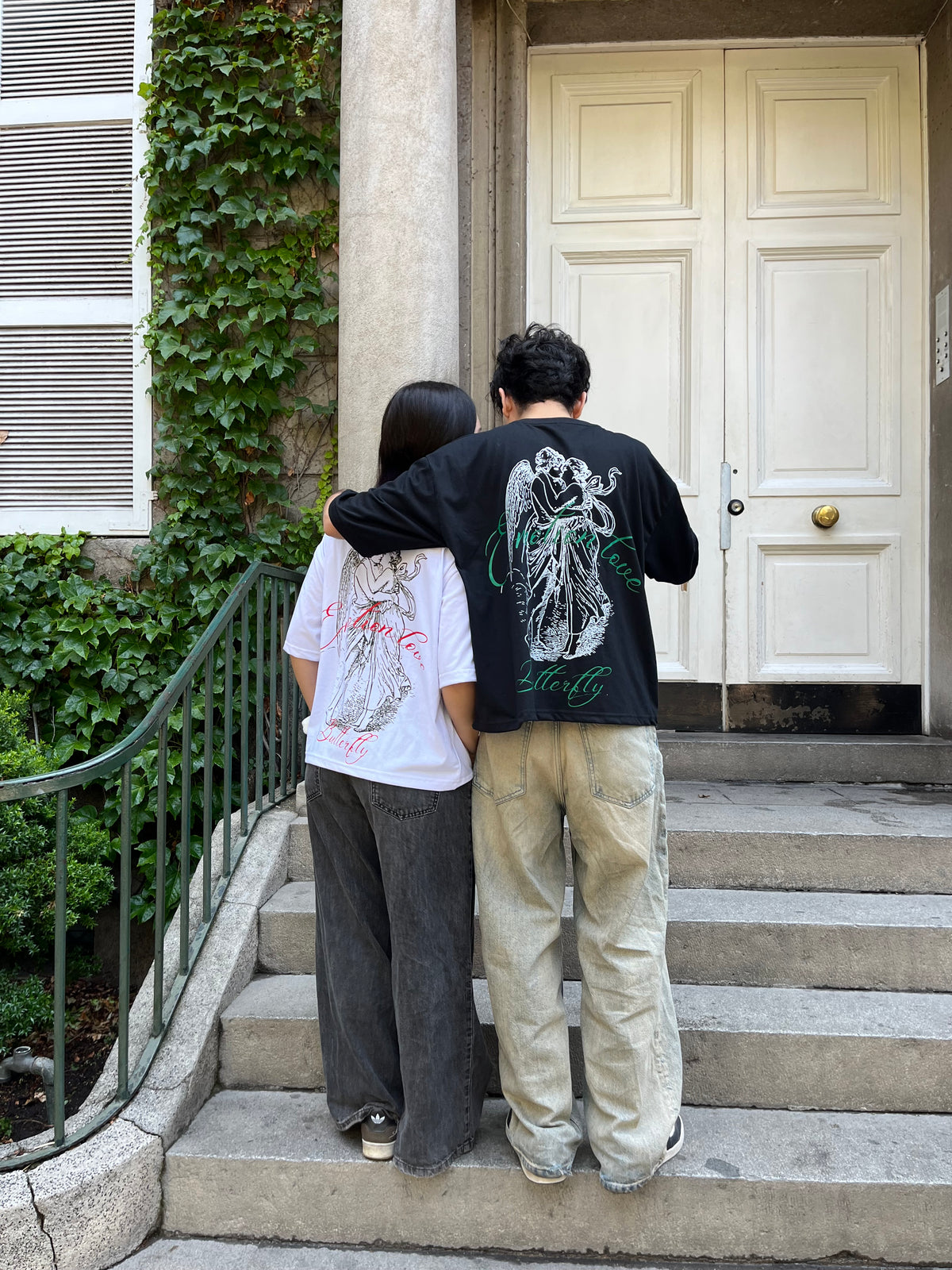 In Love  - Camiseta boxi  black
