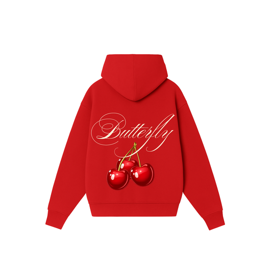 Cherry  - Hoodie Classic red