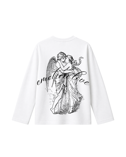 In Love -  Camiseta Manga Larga white
