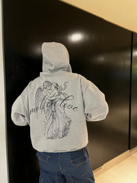 In Love - Hoodie Mangas Globos Gris