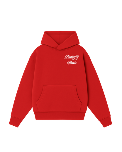 Born to fly -Hoodie Clásico Red