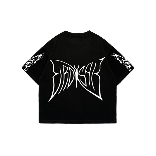 Butterfly Emblem -  Premium Clasic T-Shirt black