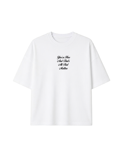 Tshirt Oversized  White