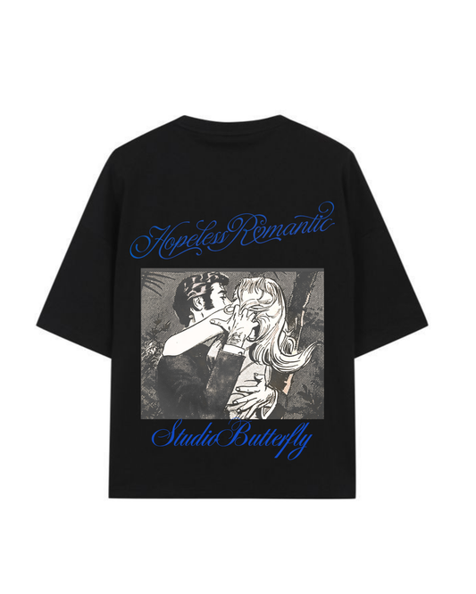 Tshirt Oversized Romantic Black