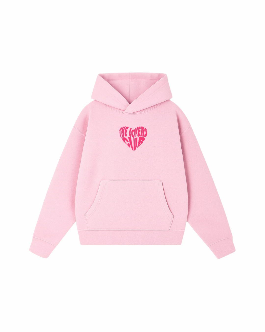 The lovers club  - Hoodie clásico pink puff