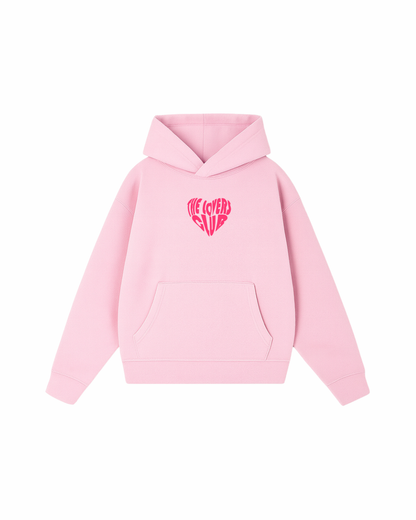 The lovers club  - Hoodie clásico pink puff