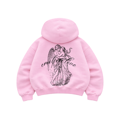 In Love - Hoodie Mangas Globo Pink