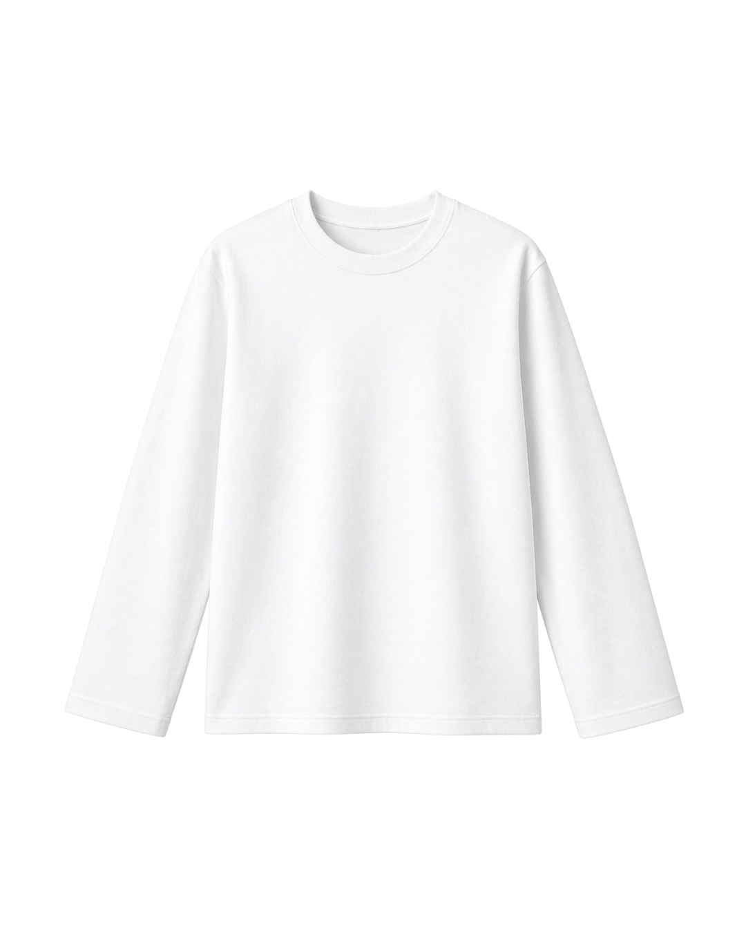 T-Shirt Manga Larga - Basic White