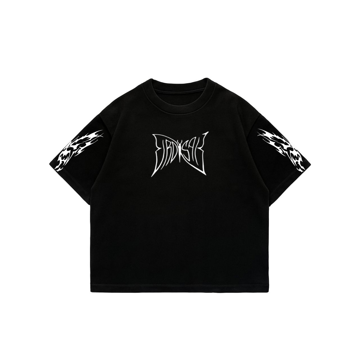 Butterfly Emblem -  Premium Clasic T-Shirt black