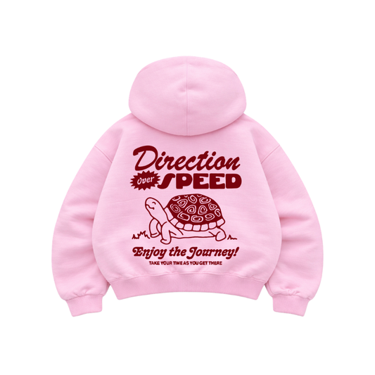 Speed - Hoodie Mangas Globo Pink