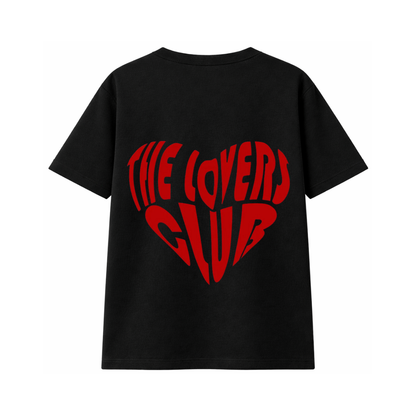 The Lovers Club - Premium Clasic T-Shirt black puff