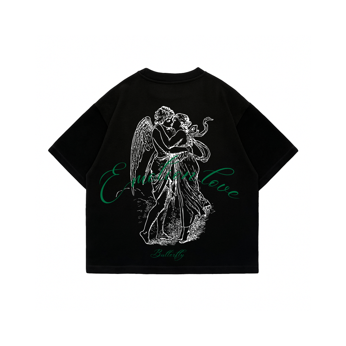 In Love  - Camiseta boxi  black