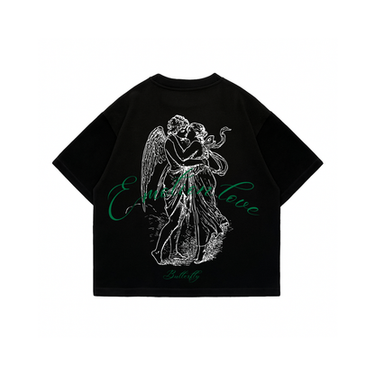 In Love  - Camiseta boxi  black