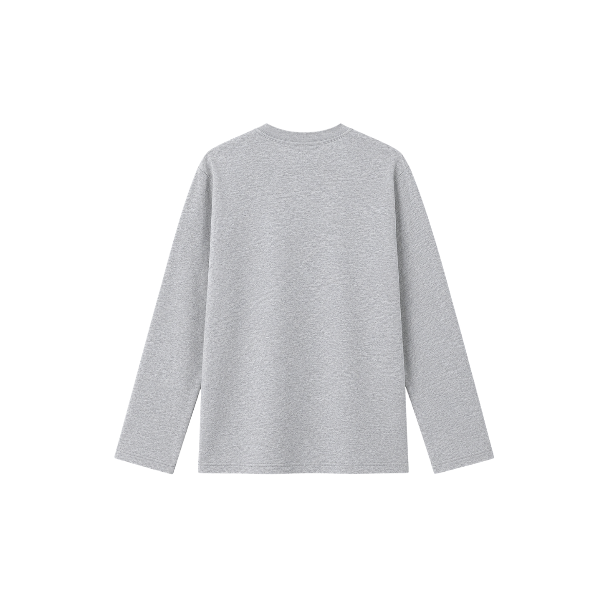T-Shirt Manga Larga - Basic Grey