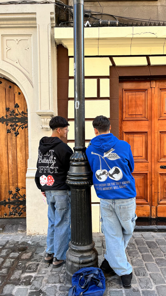 Cherry Silver - Hoodie Classic blue
