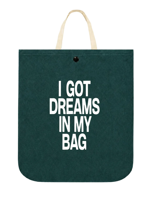 Tote Bag Dream Green