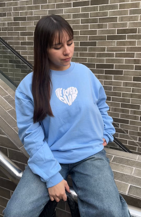 The lovers club  - Polo Sky blue puff