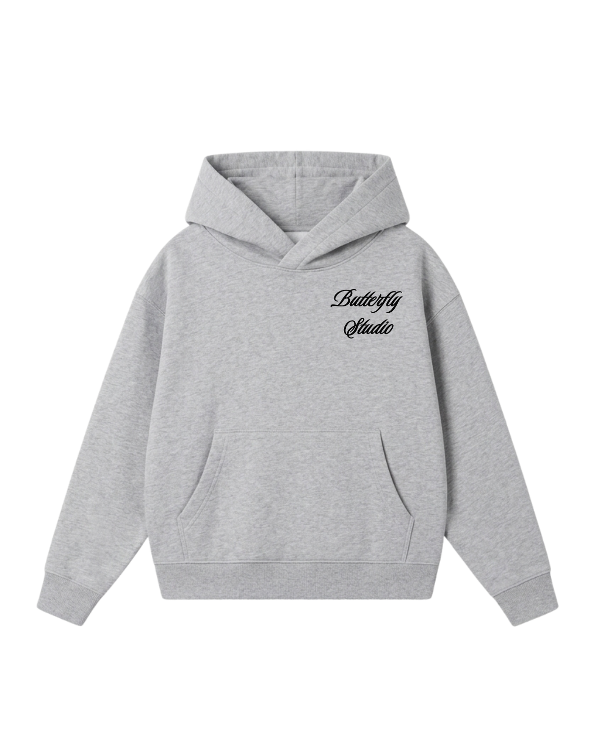 Born to fly -Hoodie Clásico gris