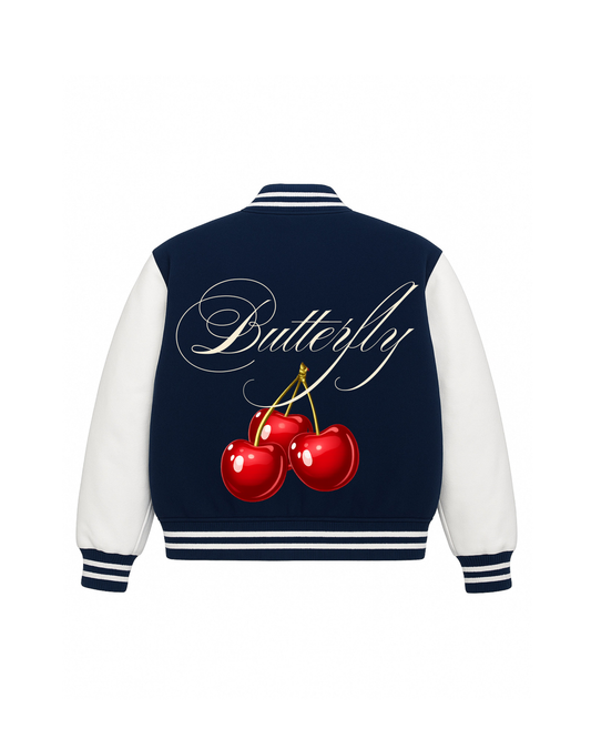 Cherry - Varsity Jackets blue