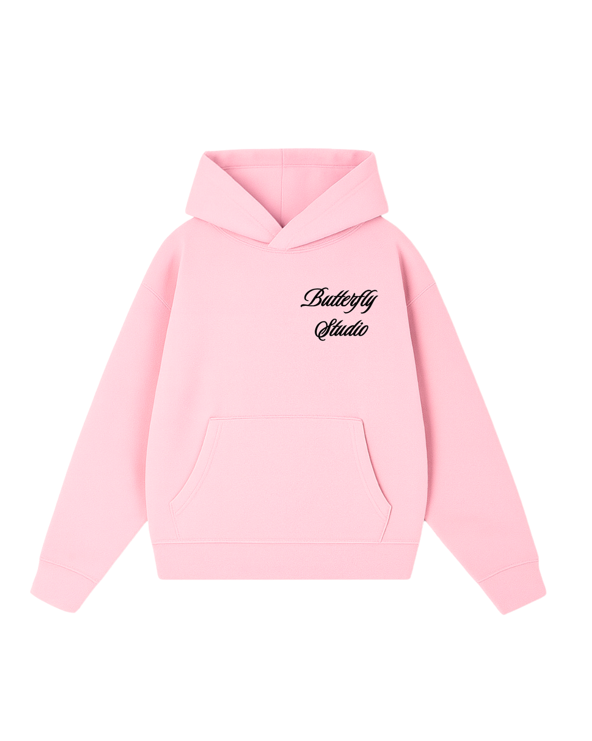 Born to fly -Hoodie Clásico pink