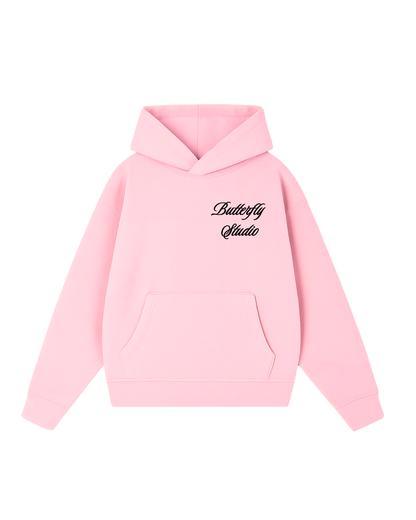 Born to fly -Hoodie Clásico pink