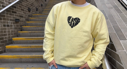 The lovers club  - Polo Pastel yellow puff