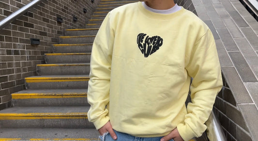 The lovers club  - Polo Pastel yellow puff
