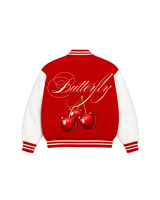 Cherry - Varsity Jackets red