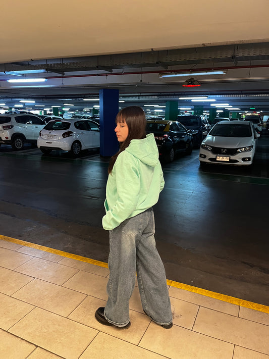 Basic menta  - Hoodie  Classic