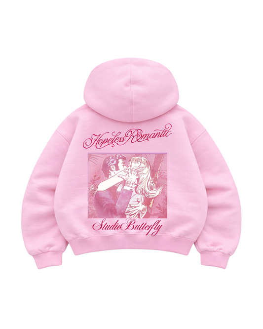 Hopeless - Hoodie Mangas Globo Pink