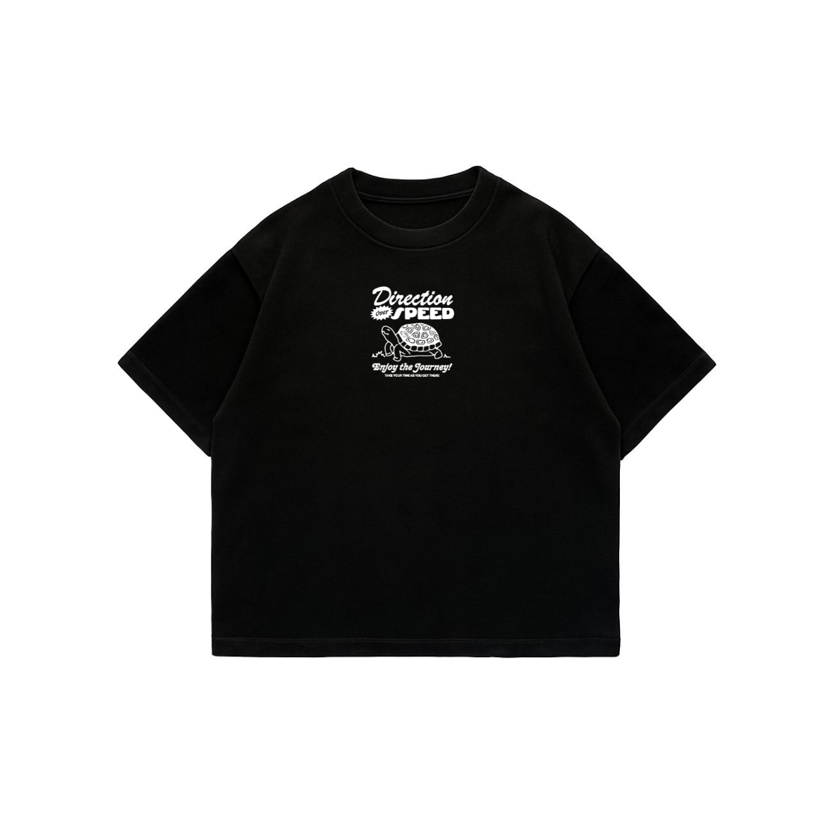 Speed - Premium Boxy T-Shirt black