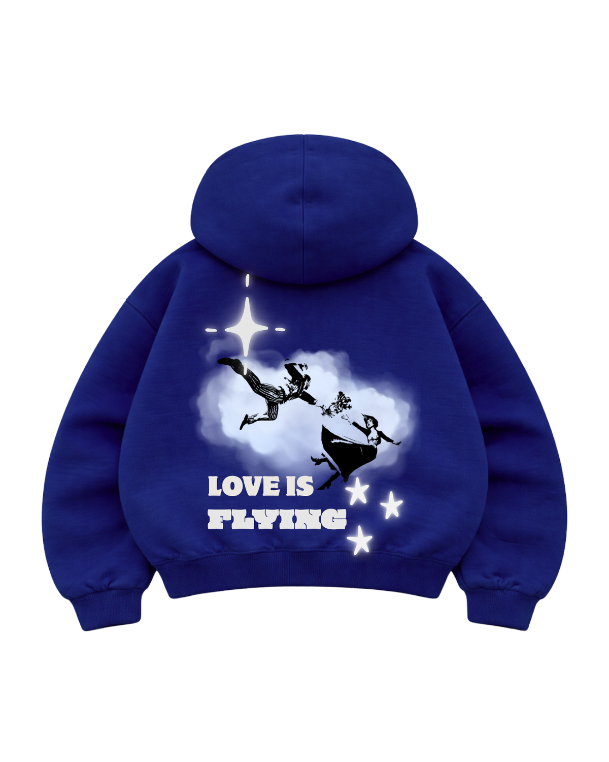 Flying - Hoodie Mangas Globo Blue France