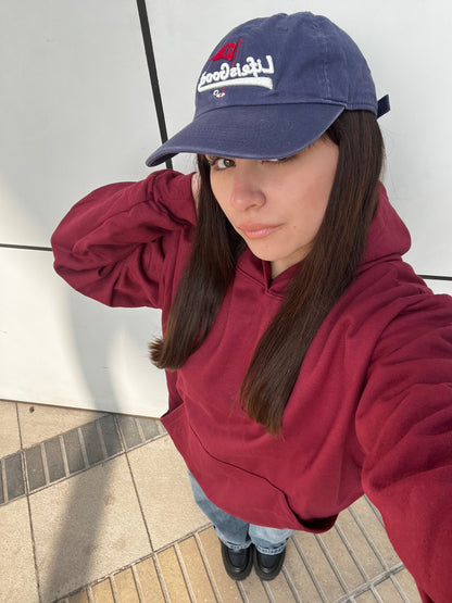 Basic burdeo- Hoodie Classic