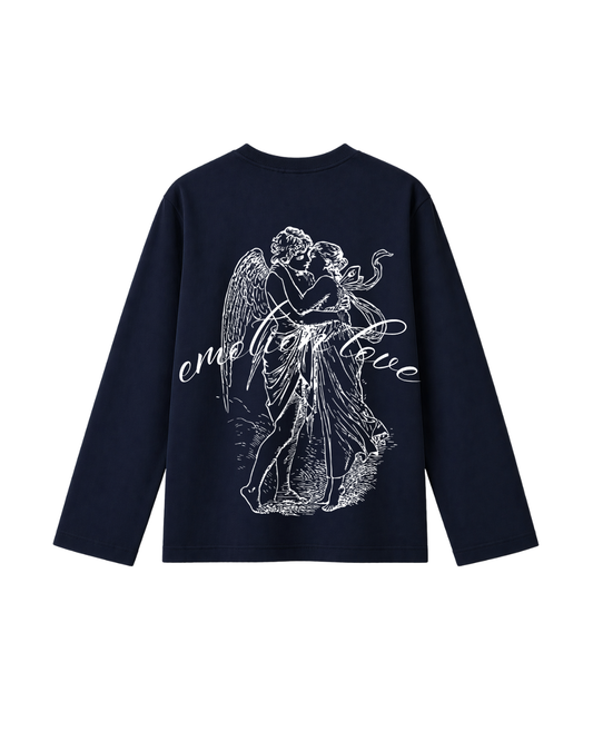 In Love -  Camiseta Manga Larga blue marine