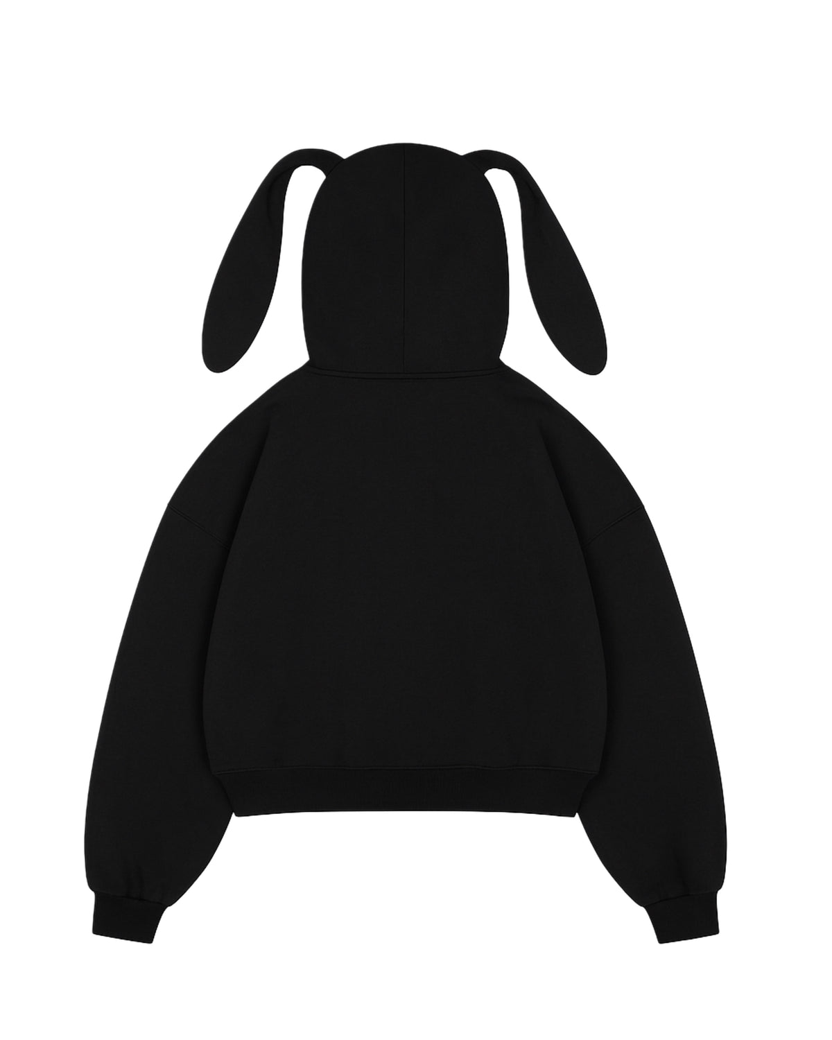 Basic Black - Hoodie Bunny