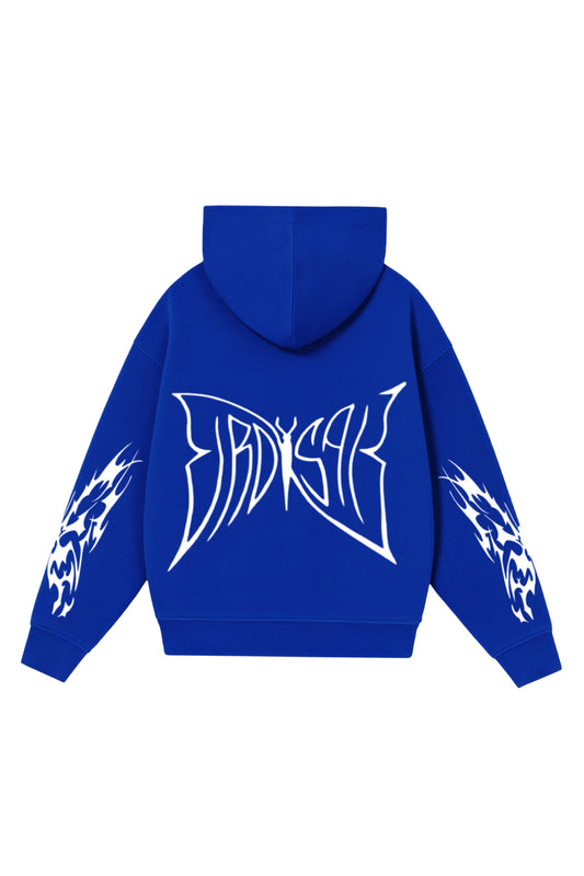 Buttefly Emblem - Hoodie clásico blue