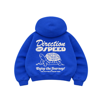 Speed - Hoodie Mangas Globo Blue