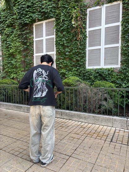In Love  - Camiseta boxi  black